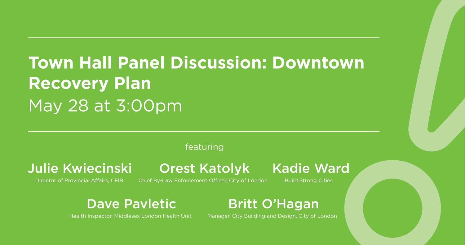 Downtown London webinar graphic