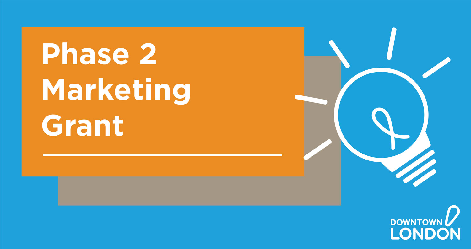 Downtown London grant graphic