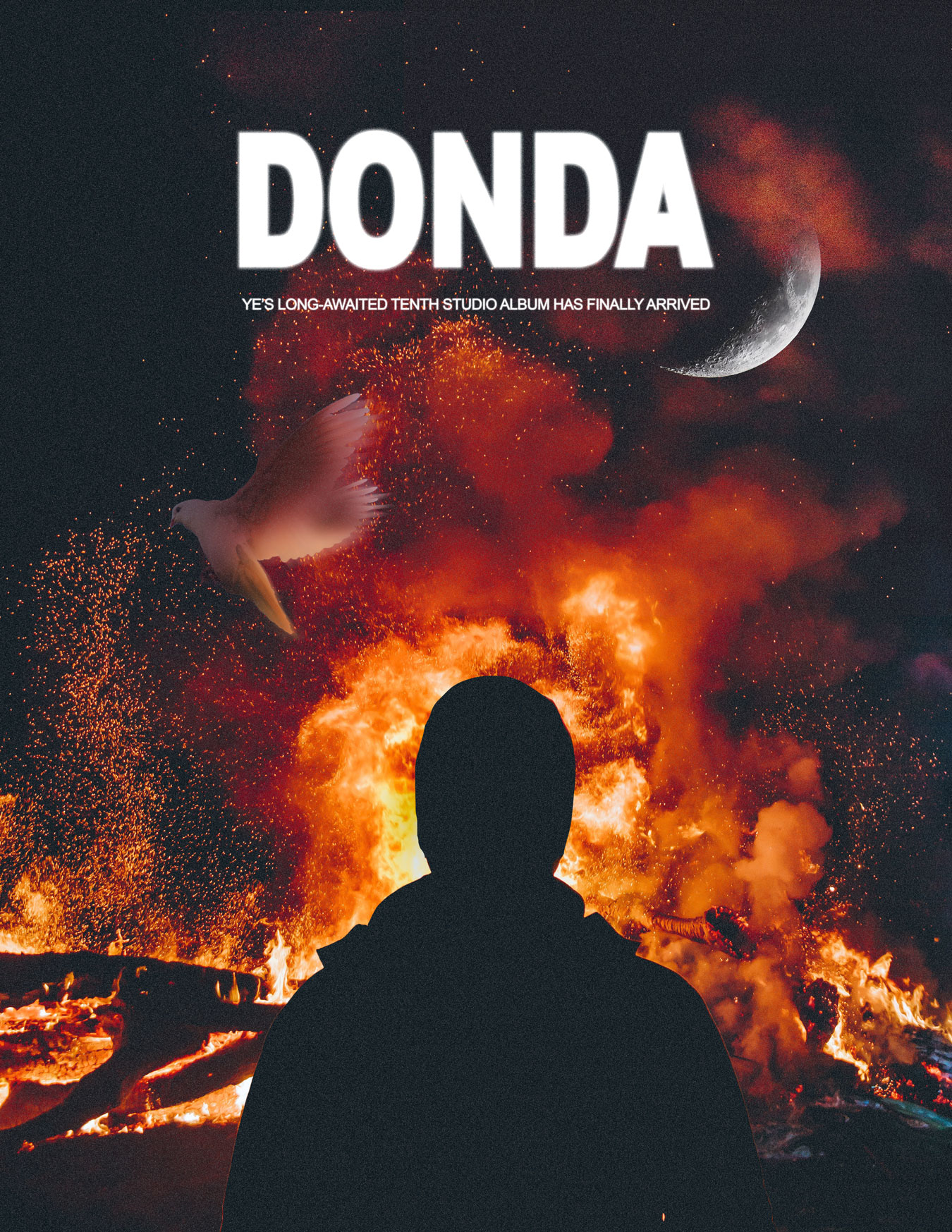 my Donda album poster