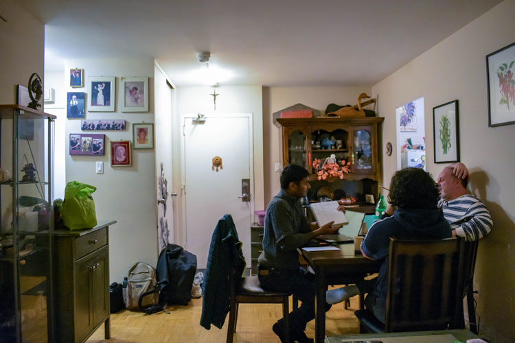 Well Who Knew BTS Photoshoot photo featuring cast and crew shooting the short film