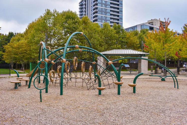 playground equipment at Harold E. Kennedy Park